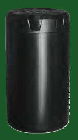 Tool can with screw cap.